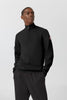 Mens Stormont ¼ Zip Sweater Black 7013M