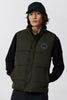 Mens Garson Vest Crinkle Cotton-Volcano-2081MB2