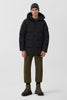 Mens Lawrence Coat Black Label Black 2801MB