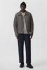 Mens Lodge Coach Jacket  Black Label Coastal Grey 2755MB