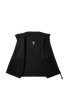 Mens Mersey Fleece Vest - Black-7052M