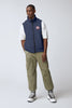 Mens Mersey Fleece Vest - Atlantic Navy-7052M