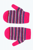 Kids Striped Mittens Peony NX708