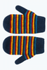 Kids Striped Mittens Twilight NX708