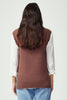 Womens Gaia Vest-Pecan-100228