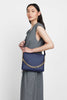 Matilda Crossbody Bag - Midnight Blue + Chunky Chain