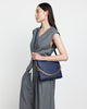 Matilda Crossbody Bag - Midnight Blue + Chunky Chain