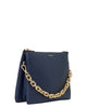 Matilda Crossbody Bag - Midnight Blue + Chunky Chain
