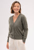 Womens Relax Cardi sage- 100171