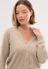 Womens Relax Cardi Sand-100171