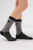 Unisex  Colour Block Kite Socks Shadow Thyme Multi 0583