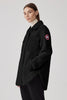 Womens Simcoe Shacket Kind High Pile Fleece Black  6845W