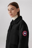 Womens Simcoe Shacket Kind High Pile Fleece Black  6845W