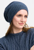 Womens Slouchy Beanie River Bluestone-0606