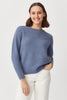 Womens Nova Crew Sweater-Waterfall-100219