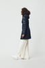 Womens Cypress Hooded Jacket Black Label - Atlantic Navy-2235LB