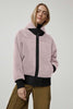 Womens Womens Simcoe Oversized Hoody Kind High Pile Fleece BD  Lucent Rose 7016WB
