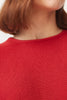 Womens Stitch Sweater Pomegranate 1859