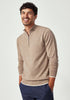 Mens Theo Sweater Cobblestone/Ecru 100271Vn