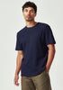 Mens Myron Waffle Tee Dark Navy 9575F