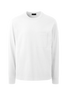 Mens Gladstone Long Sleeve T-Shirt White  1402MT