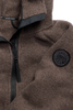 Womens Chilliwack Bomber Kind Fleece Black Label Taupe Grey 7102WB