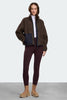 Womens Simcoe Zip Up Fleece Sweater Jacket Black Label Taupe Grey 1101WB