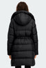 Womens Montgomery Coat Tonal Label Black 3043WT