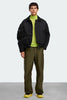 Mens Seguin Aviator Bomber Black 4882MT