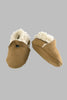 Kids Lambskin Toddler Bootie Tan 1-2years