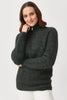 Unisex Kenzie Zip Sweater Wilderness/Bayleaf mix 100155