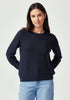 Womens Stitch Sweater  Dark Navy 1859
