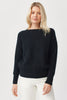 Womens Nova Crew Sweater  Jet 100219