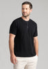 Mens Gilford Henley Tee  Blackberry  100123VN