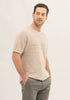 Mens Hollin Tee  Almond 100125VN