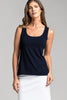 Womens MicroModal Easy Fit Singlet French Navy 1259