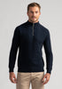 Mens Cassum Half Zip Sweater- Ink-1744