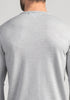 Mens Simple Merino Vee - Fog-1768