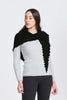 Womens Triangle Textured Wrap