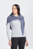 Womens Triangle Textured Wrap