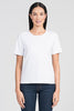 Womens Essential Organic Cotton Tee White  6794