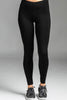 Womens Merino Leggings Black 3000