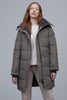 Womens Heritage Shelburne Parka Black Label Coastal Grey -3802LB