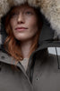 Womens Heritage Shelburne Parka Black Label Coastal Grey -3802LB