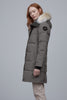 Womens Heritage Shelburne Parka Black Label Coastal Grey -3802LB