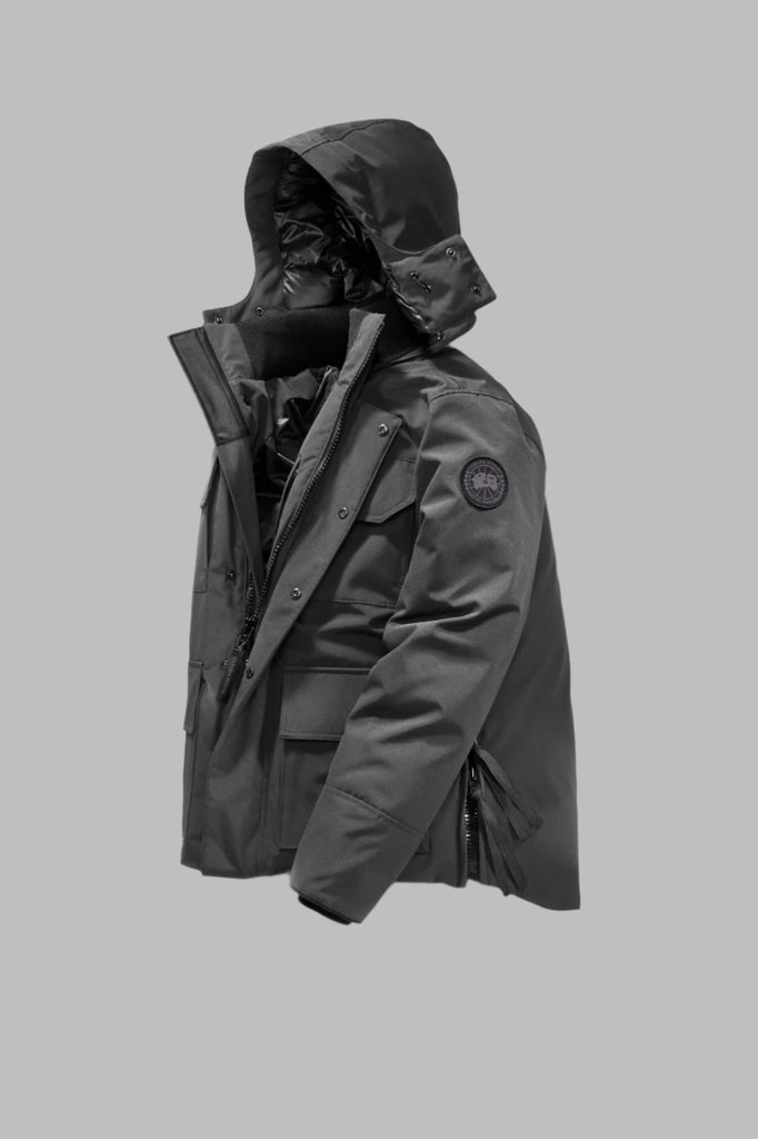 Mens Maitland Parka Black Label Coastal Grey 4550MB