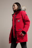 Womens Expedition Parka Heritage  Fusion Fit Red 4660LA