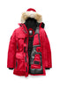 Womens Expedition Parka Heritage  Fusion Fit Red 4660LA