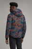 Mens Lodge Hoody Print Classic Camo Rust 5078MP