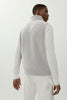 Mens Mersey Fleece Vest - HUMANATURE - Greige-7052M1